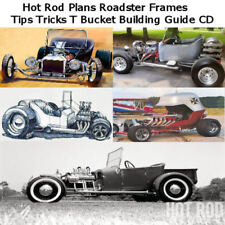 Hot Rod Plans T Bucket Build Guide Roadster Frames Tips Tricks Pdf Cd Nice 