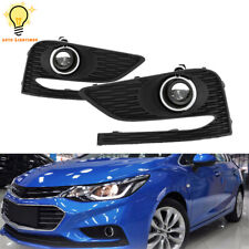 For 2016-2018 Chevrolet Cruze Pair Front Bumper Fog Lights Lamps Wswitch Kit