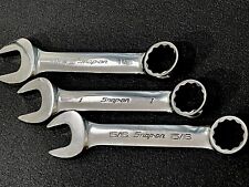 Snap On Large Size Stubby Wrench Set 1516 1 1-116 Very Nice
