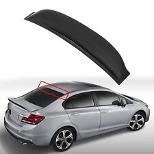 For 2012-2015 Honda Civic Sedan Rear Window Visor Roof Spoiler Deflector Acrylic