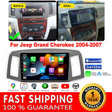 For 2004-2007 Jeep Grand Cherokee Android 13 10.1 Car Radio Stereo Navi Player