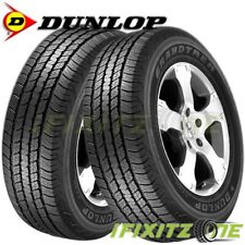 2 New Dunlop Grandtrek At20 P24575r16 109s All Season Tires For Suv Cuv Trucks