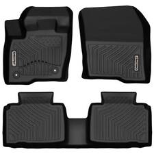 Oedro Floor Mats Liners Unique Black Tpe Fit For 2015-2024 Ford Edge All-weather
