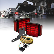 Dot Submersible Led Tail Brake Trailer Light Kit Harness For All Size Trailers
