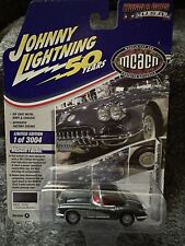 Johnny Lightning 50 Years Muscle Cars Usa 1958 Charcoal Metallic Chevy Corvette