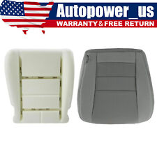 For 2003-2007 Ford F250 F350 F450 Driver Bottom Seat Coverfoam Cushion Med Gray