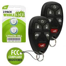 2 Replacement For 2005 2006 2007 2008 2009 Chevrolet Uplander Car Key Fob Remote