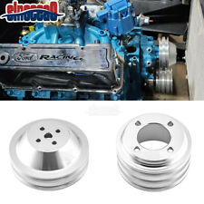 Small Block Ford Mustang 351w 302 Billet Aluminum Spacer Crankwater Pulley Kit