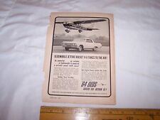 1964 Oldsmobile Olds Full Page Ad Advertisement - Jetfire Rocket V-8 Engine