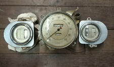 1935 1936 Ford Pickup Guages Deluxe Set Speedo Oil Fuel Temp Amps