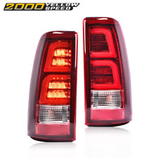 Fit For Chevy Silveradogmc Sierra 1999-2002 Led Tube Tail Lights Brake Lamp 2x