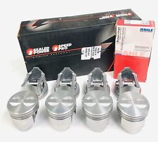 Sealed Power Flat Top 4vr Pistons Set8cast Rings For Chevy Sb 283 .040 Bore