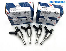 4 Fuel Injectors Fits For Vw Gti Tiguan Audi A3 A4 A5 Q5 2.0t 06h906036g New