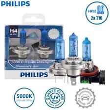 Philips Diamond Vision H1 H4 H7 H8 H11 Hb3 Hb4 Halogen Lamp 5000k White Car Bulb