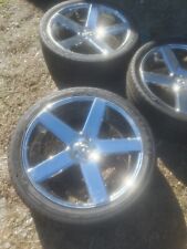 24 Inch Dub Ballers Rims And Tires. I Have 5 Rims And Tires .