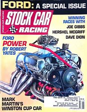 Stock Car Racing Magazine July 1992 Ford Power By Robert Yates Mark Martin