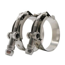 2x 2 Inch T-bolt Clamp Silicone Stainless Steel Hose Turbo Intake Intercooler