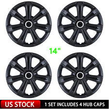 14 Set Of 4 Lacquer Wheel Covers Snap On Full Hub Caps Fit R14 Tire Steel Rim