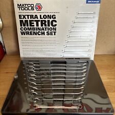Matco Extra Long Metric Combination Wrench Set 10 Anvil Spline Drive Smcxlm10k
