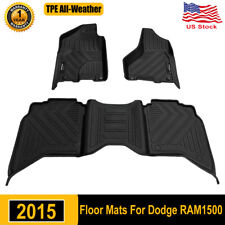 Luxury Floor Mats For Dodge Ram1500 Crew Cab 2015 Car Floor Liners Auto Interior