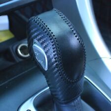 Car Pu Leather Carbon Fiber Gear Shift Knob Cover For Ford Ecosport Escape