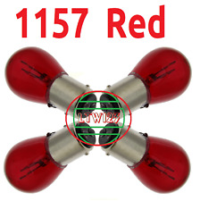 4 Pieces 1157 Red Bulb 12v Repl. 1034 2057 2357 3496 1016 7528 1178