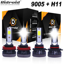 For Toyota Prius 2010-2015 4x Front Led Headlight Bulbs High Low Beam Kit 6000k