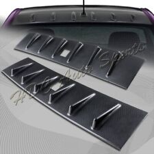 For Mitsubishi Lancer Evo X Carbon Style Vortex Shark Fin Rear Roof Spoiler Wing