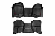Rough Country Gm Hd Floor Mats 07-13 Silvsierra07-14 Hdext. Cabbench Seat