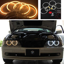 For Bmw E46 Non-projector Super Bright Ccfl Angel Eye Halo Rings Light Lamp Neon