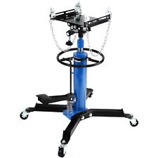 Transmission Jack 1100 Lbs 2-stage Hydraulic High Lift Vertical Telescopic Blue