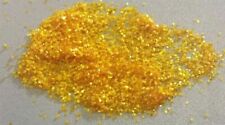 Deep Yellow Metal Flake Glitter .015 0.015 Square Painting Crafting Hot Rod