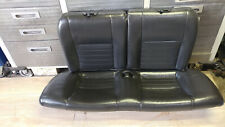 1999-2004 Oem Ford Mustang Gt Coupe Black Leather Rear Seats