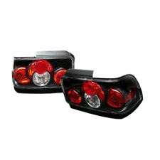 Spyder For Toyota Corolla 1993-1997 Euro Style Tail Lights Pair Black