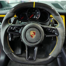 Carbon Fiber Alcantara Steering Wheel For Porsche 911 Carrera 996 997 991 Custom