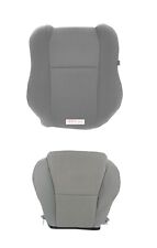 2009-2015 Fits Toyota Tacoma Cloth Front Driver Lean Back And Base Cover Gray