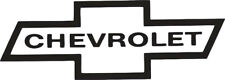 Chevrolet Chevy Bowtie Logo Decal Window Sticker Fast Hot Cars