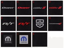 New 2013 - 2016 Dodge Dart Black Carpet Floor Mats 4pc Set With Choice Of Logo