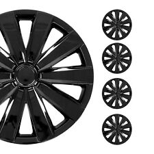 16 Wheel Covers Hubcaps 4pcs For Toyota Black