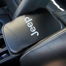 X1 For Jeep Carbon Fiber Car Center Console Armrest Cushion Mat Pad Cover New