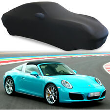 Car Cover Indoor Stain Stretch Dust-proof Custom Black For Porsche 911 Targa 4s