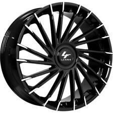 24 Inch 24x9 Lexani Wraith Xl Machined Tips Wheels Rims 5x4.5 5x114.3 0
