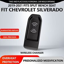 For 2019 -2021 Chevrolet Silverado Wireless Charger Tray 15w Fast Center Console