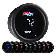 Glowshift 10 Color Digital Ambient Air Outside Temperature Gauge