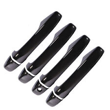 For 2011-2020 Toyota Sienna Glossy Black Door Handle Covers Molding Trims