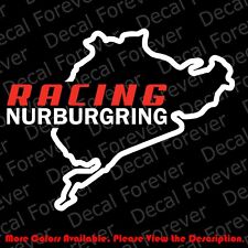 Racing Nurburgring Sport Vinyl Window Decal Europe Germany Bmw Benz Audi Rc058