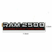 98-02 Dodge Ram 2500 Cummins 24 Valve Turbo Diesel Emblem Nameplate Badge Mopar