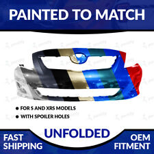 New Painted To Match Unfolded Front Bumper For 2009 2010 Toyota Corolla S Xrs