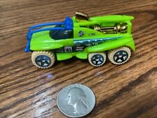 Hot Wheels Thrill Racers Desert Xs-ive Neon Green With Tan Wheels Loose 2011