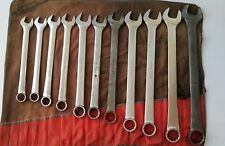 Snap On Large Size Wrench Lot Of 11 Pieces Oex 52 48 46 44 42 40 40 36 34 32 32
